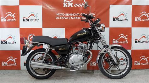 Suzuki Intruder Preta Km Motos Sua Loja De Motos Semi Novas