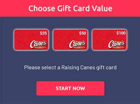 Raising Cane's Gift Card - Raising Cane's Promo Code - Gift Cards Buzz