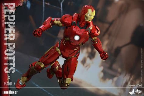 Exclusive Hot Toys Pepper Potts And Iron Man Mark Ix Set Marvel Toy News