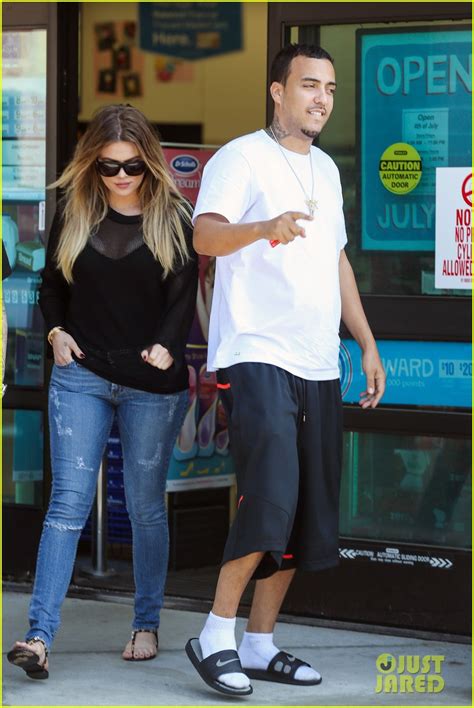 Khloe Kardashian Boyfriend French Montana Make A Dunkin Donuts Pit