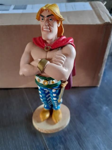 Figurine En R Sine Asterix Atlas Plastoy Tragicomix Cm Vintage