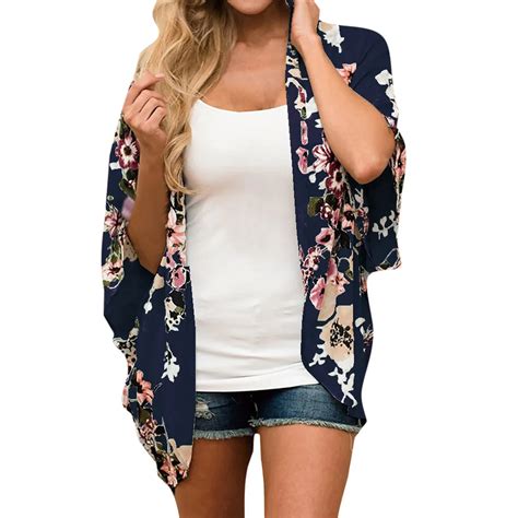 Aliexpress Buy Feitong Plus Size Women Cardigan Chiffon