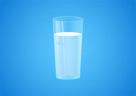 Glass Of Milk Vector