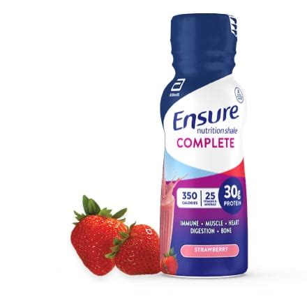 Ensure Complete Nutrition Shake Strawberry