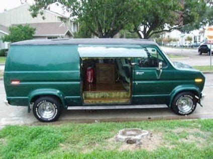 Pin By Mel Harris On Green Fords Vintage Vans Ford Van Custom Vans