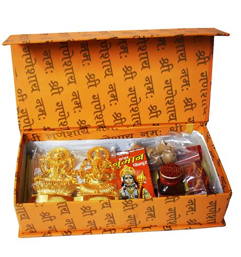 Satvik Complete Diwali Deepawali Pujan Poojan Kit Hindu Puja Basic