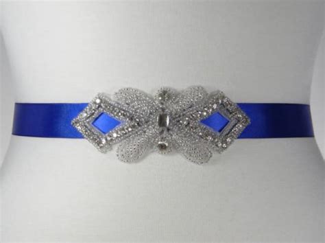 Royal Blue Bridal Sash - Wedding Belt - Bridal Belt - Sash Belt ...