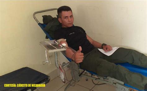 Ej Rcito De Nicaragua Particip En Jornada De Donaci N De Sangre