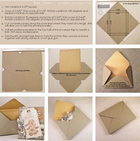 Envelope Tutorial Diy Envelope Tutorial Diy Envelope