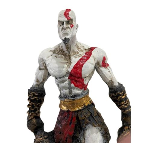 Boneco Estatueta Kratos God Of War Resina Cm Em Promo O Na Americanas