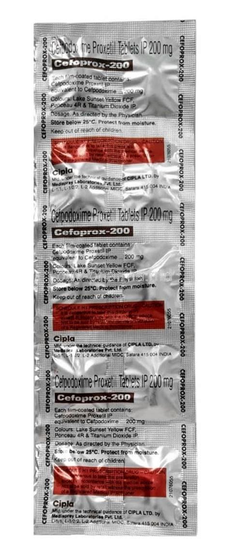 Buy Cefoprox Cefpodoxime Online