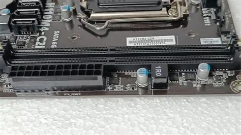 Ecs H M C H Socket Matx Motherboard Serial Via Header Supports