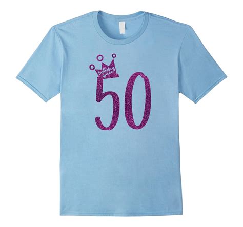 Purple Glitter 50th Birthday Shirt 50th Birthday Queen Shirt Pl Polozatee