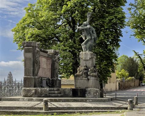 Memorial To The Fallen Of All Wars Outside The City Gate Of Orvieto