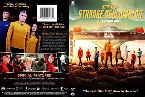 Star Trek Strange New Worlds Season 1 R1 DVD Cover DVDcover