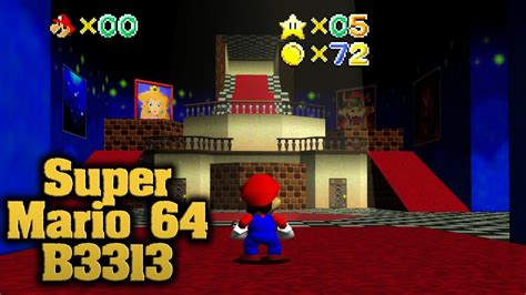 Super Mario 64 B3313 ROMHack YouTube