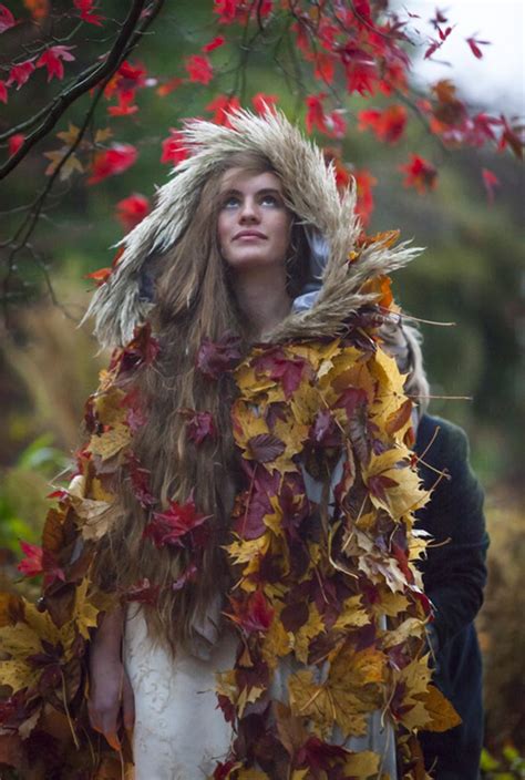 Autumn Leaf Cloak By Amanda Randell Botanical Brouhaha