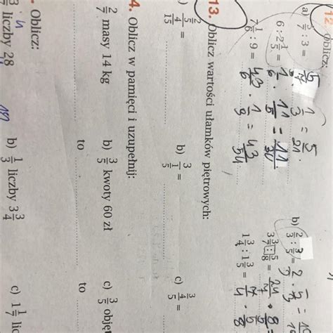 Klasa 6 Cwiczenia Z Plusem Cwiczenia Strona 11 Zadanie 13 Brainly Pl