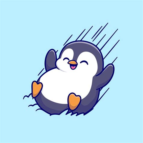 Really Cute Cartoon Penguins