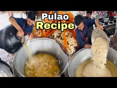 KABULI PULAO RECIPE How To Make Kabuli Pulao Giant Rice Meat