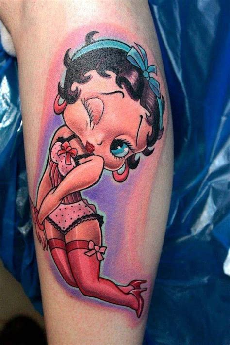 Betty Boop Tattoos Designs Ideas And Meaning Tattoos For You