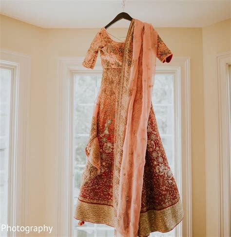 Peach Color Dress Combination