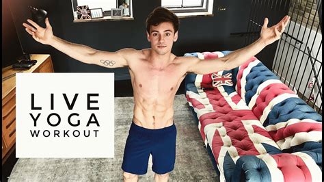 Yoga Inspired Live Workout Tom Daley Youtube