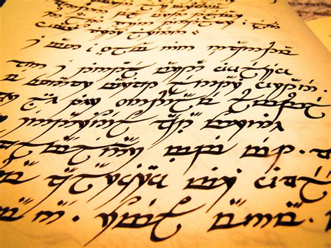 Elvish calligraphy by Nirnaeth-en-Ainur on DeviantArt