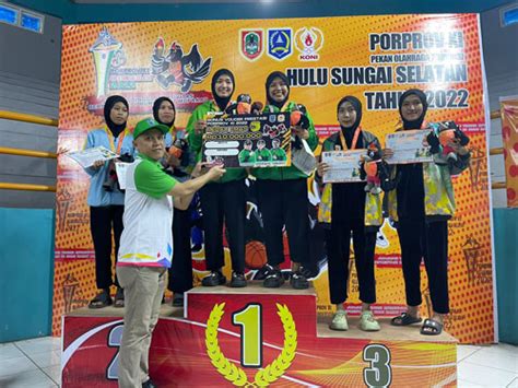 Cabor Pencak Silat Porprov XIHSS Juara Umum Dengan 11 Medali