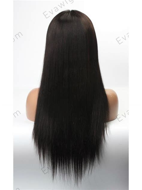 Stock 3 Parting Long Straight 100 Indian Remy Human Hair Silky