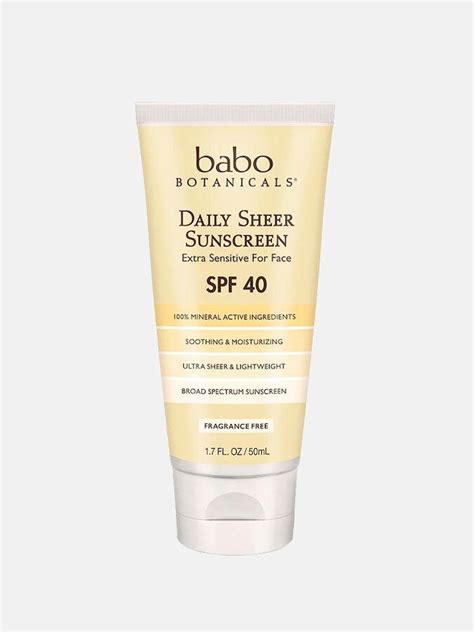 10 Best Natural Organic Sunscreens For Your Face Artofit