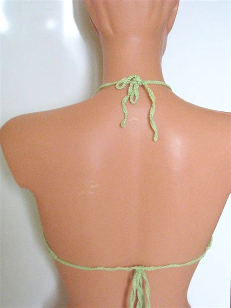 Tapa Del Halter Top De Bikini De Cuello Alto Top Festival De La Cosecha Halter Sexy Hippie