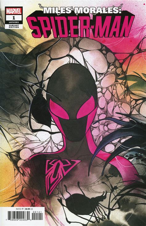 Miles Morales Spider Man Vol Cover C Variant Peach Momoko Costume