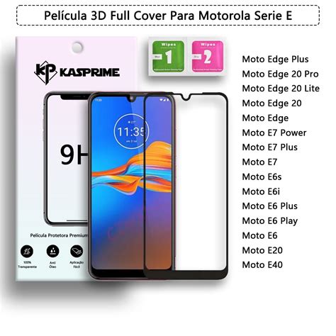 Pel Cula Protetora D De Vidro Temperado H Motorola Moto S Rie E