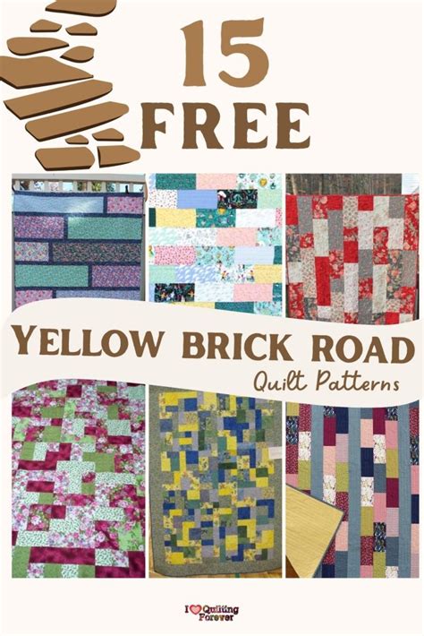 Top Free Yellow Brick Road Quilt Patterns Bonus Patterns For