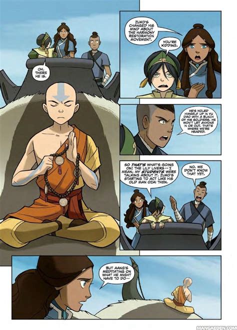 Manga Avatar The Last Airbender The Promise Chapter 1 Page 33