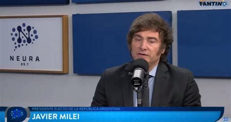 Javier Milei dijo que no podría modificar la ley de coparticipación