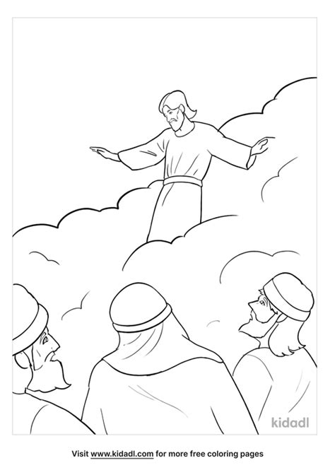 23 Acts 1 8 Coloring Page Husseinnayyab