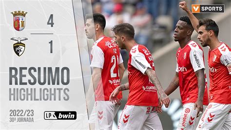 Highlights Resumo Sc Braga Portimonense Liga Youtube