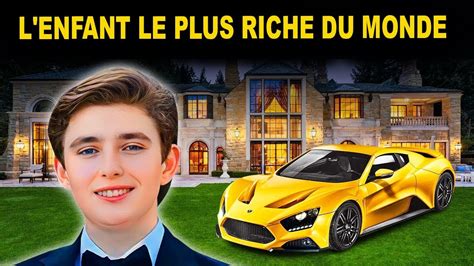 Dans Les Coulisses De La Vie De Milliardaire De Barron Trump L Enfant