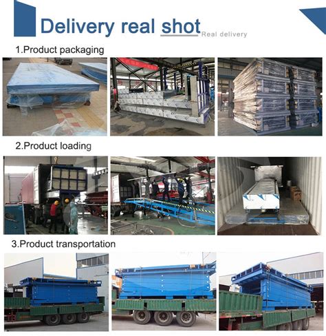 Warehouse Workshop Loading Dock Lift Table Hydraulic Electric Fixed