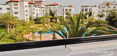 Appartement De Deux Chambres Vue Jardin Piscine A La Marina Agadir