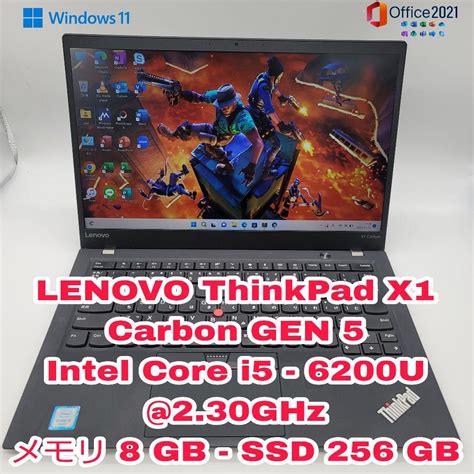 Thinkpad X1 Carbon Gen 5 I5 第6世代 【楽天市場】