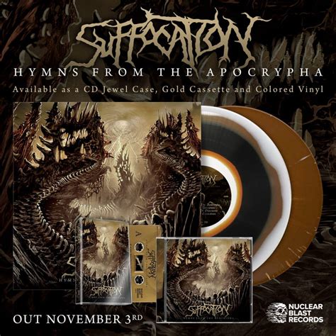 Suffocation Anuncia Su Nuevo Lbum De Estudio Hymns From The Apocrypha