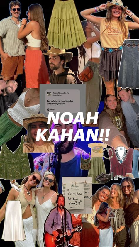 Noah Kahan concert outfit inspo in 2024 | Concert outfit, Concert fits ...