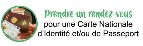 Prise De Rendez Vous Pour Une Demande De Titres Didentit Ville