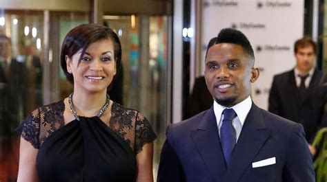 Samuel Etoo qui est son épouse Georgette de dix ans son aînée