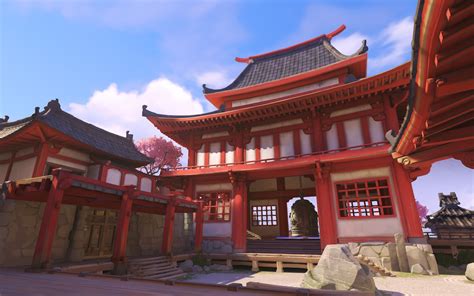 Joe Iz Gaming Blog: Overwatch Hanamura Top View Map Layout & All Health Packs Locations