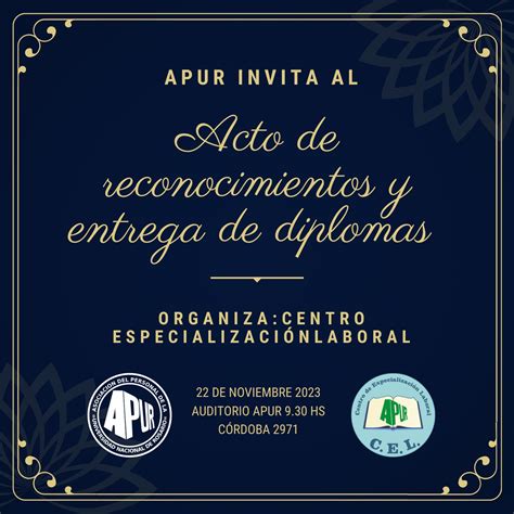 Invitaci N Acto De Reconocimiento Y Entrega De Diplomas A O