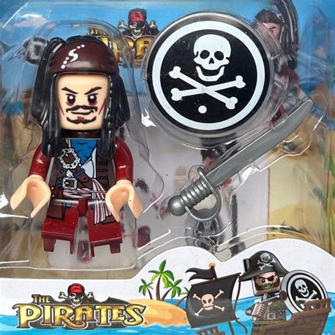 222D Конструктор minifigures The Pirates, фигурка Пираты Карибского ...